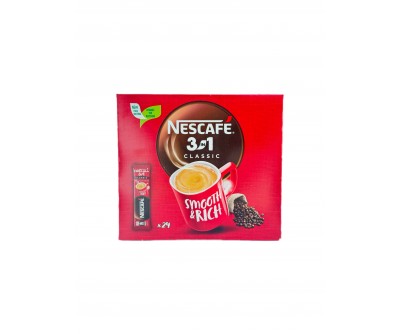 کافی میکس3 در 1 نسکافه 20 گرمی بسته 24 عددی