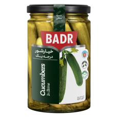 خیارشور درجه یک بدر - 620 گرم