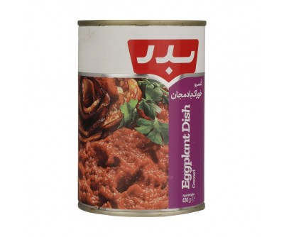 خوراک بادمجان بدر - 420 گرم