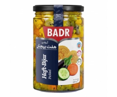 ترشی هفت بیجار بدر - 630 گرم